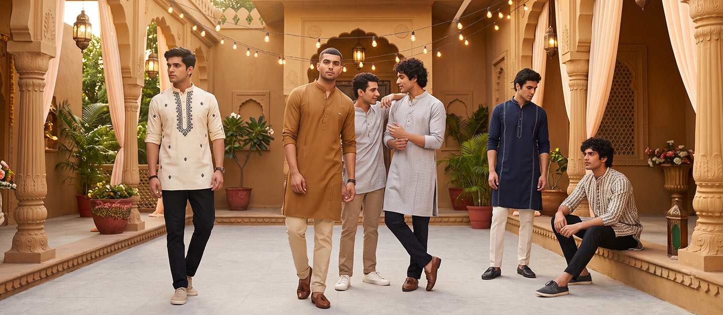 Men's Long Kurtas