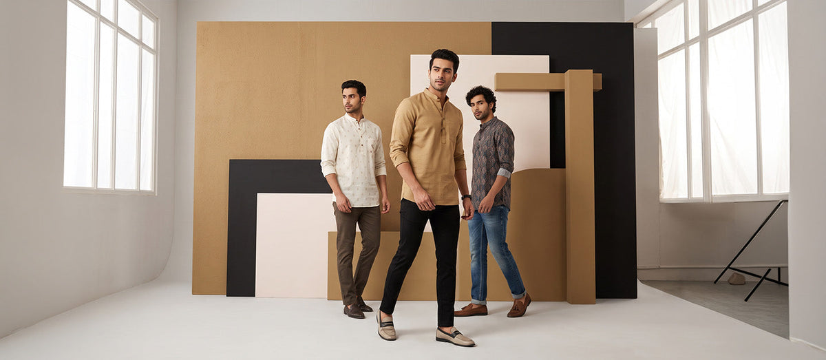 Men's Short Kurtas