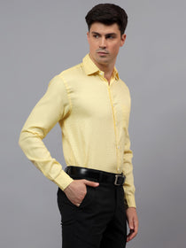 VORA LABEL Men Cotton Solid Regular Fit Casual Shirt - Black