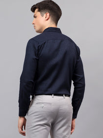 VORA LABEL Men Cotton Solid Regular Fit Casual Shirt - Black