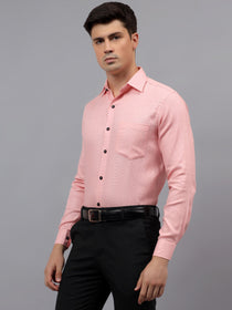 VORA LABEL Men Cotton Solid Regular Fit Casual Shirt - Black