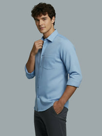 VORA LABEL Men Cotton Solid Regular Fit Spread Collar Casual Shirt - Black