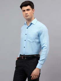 VORA LABEL Men Cotton Solid Regular Fit Casual Shirt - Black